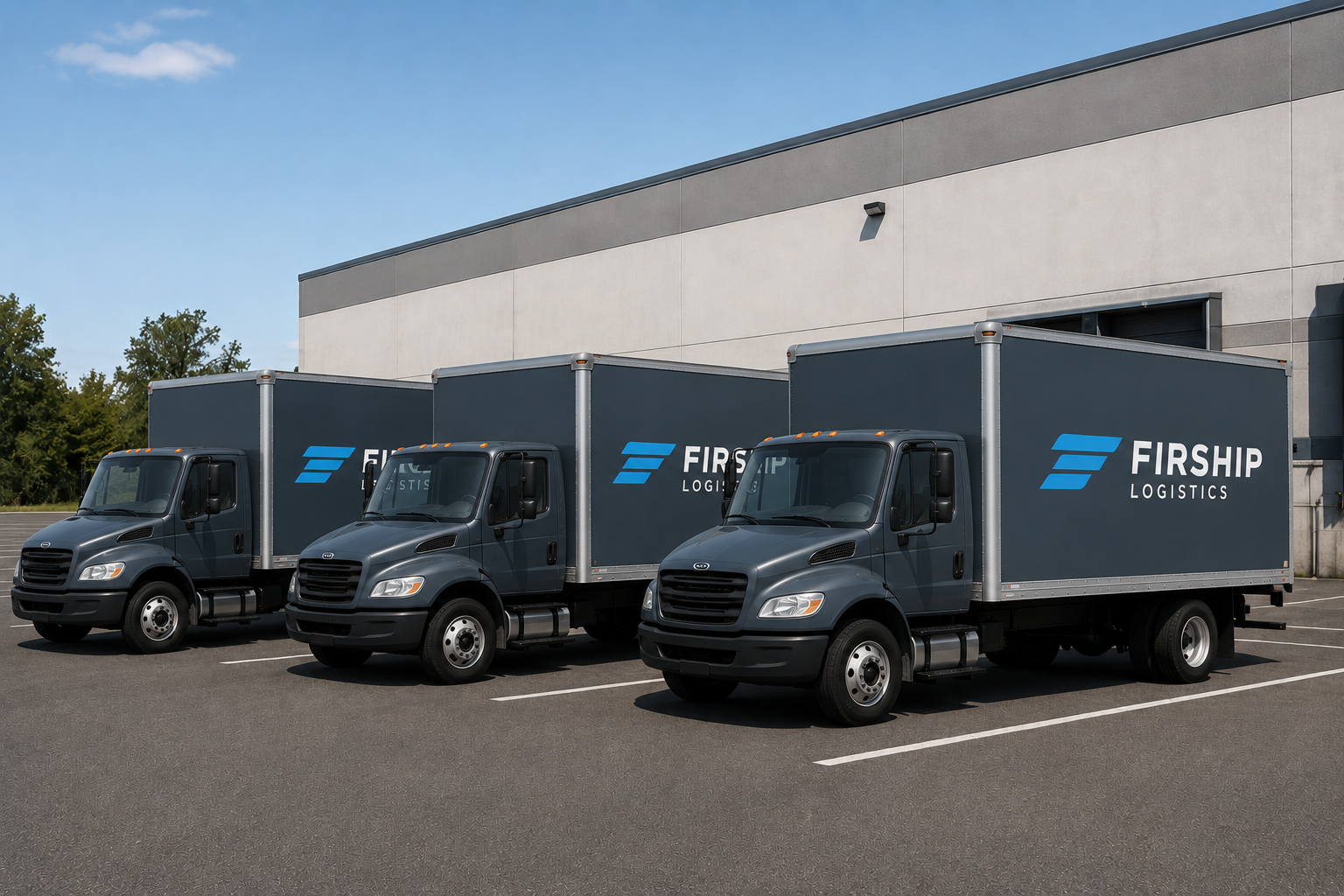 Firship Logistics box trucks