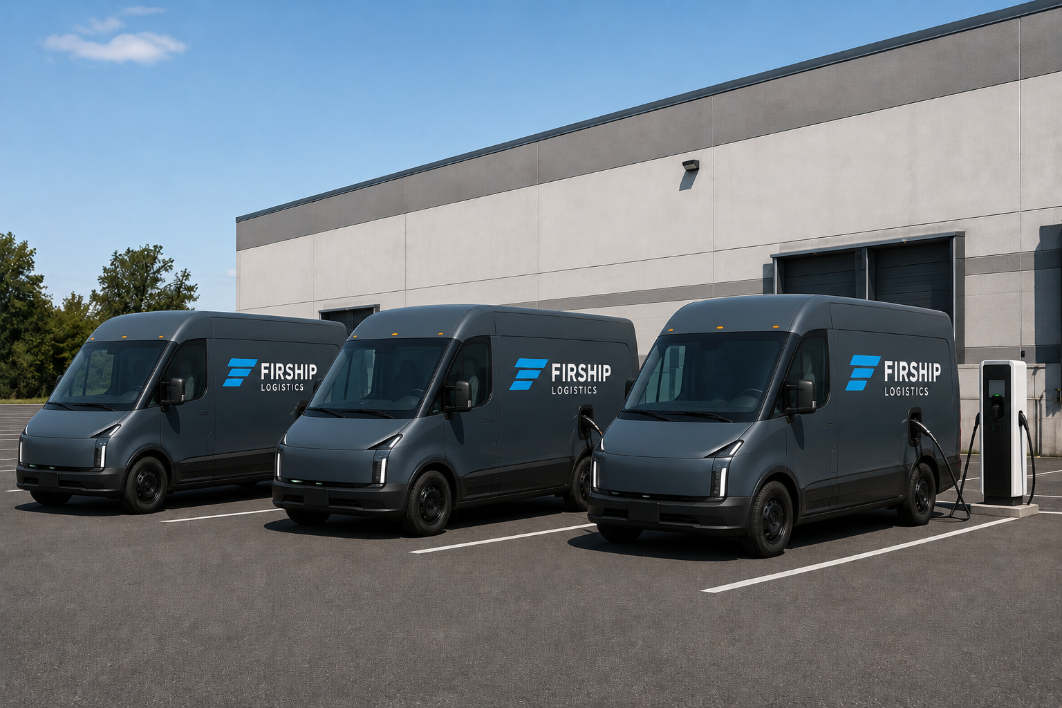 Firship Logistics electric delivery vehicles charging
